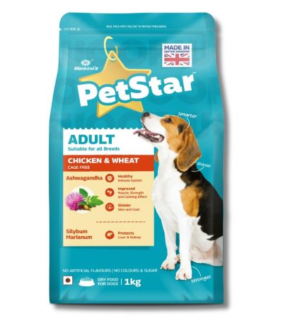 Petstar | Adult Dog Food | Chicken & Wheat | 1KG