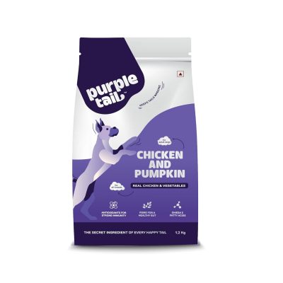 Purple Tail | Adult Dog Food | Chicken & Pumpkin | 1.2KG