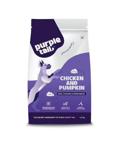 Purple Tail | Adult Dog Food | Chicken & Pumpkin | 1.2KG