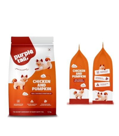 purple tail puppy food 3kg bhopal