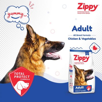 Zippy | Adult Dog Food | Chicken & Vegetables | 1.2KG