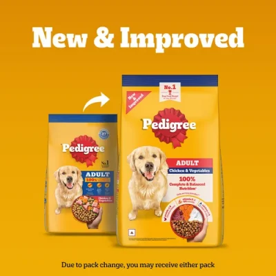 pedigree adult dog food 1kg chicken and vegetables flavor at Bhopal Pets Online
